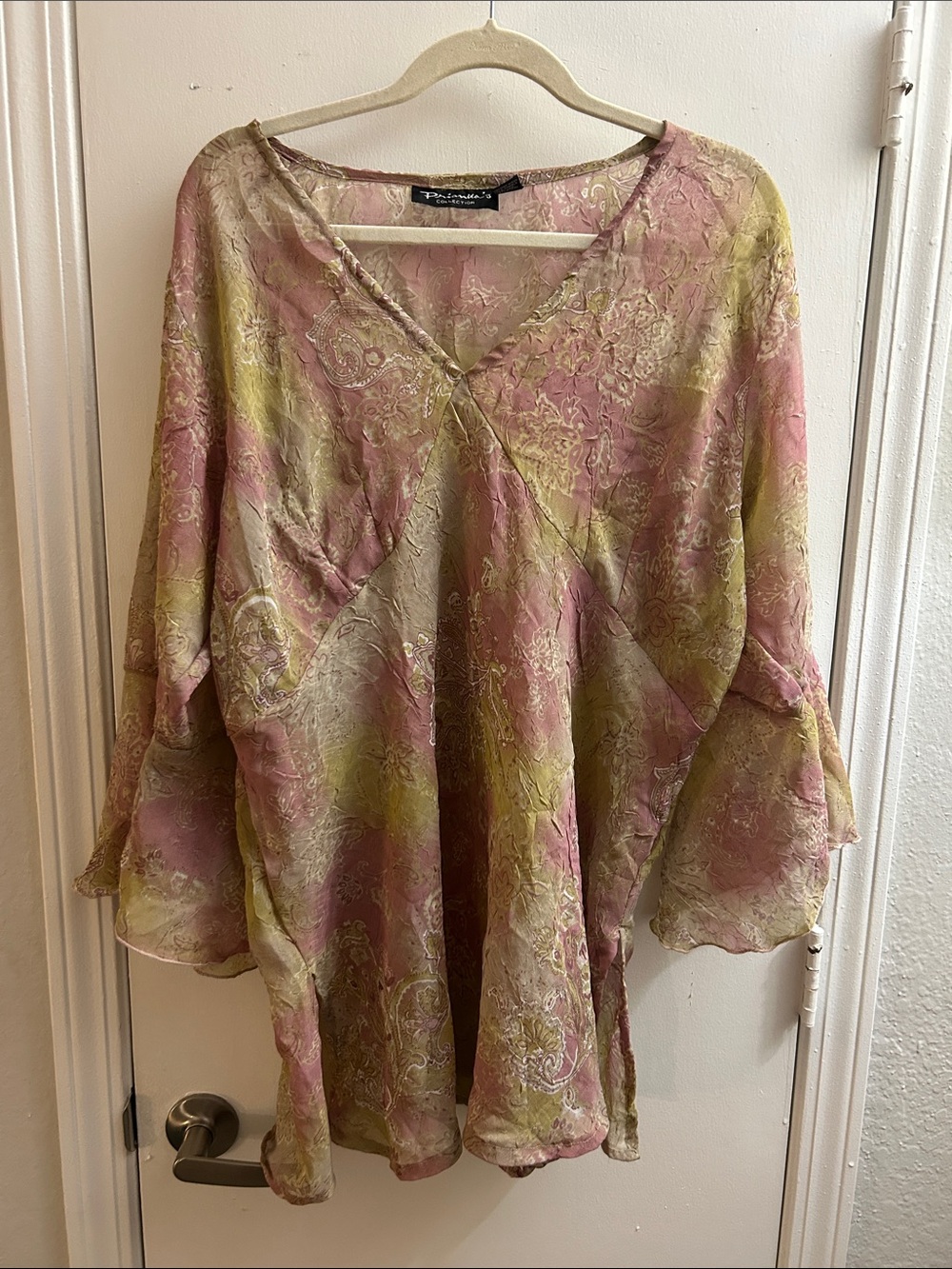 Fairycore Romantic Paisley Tunic